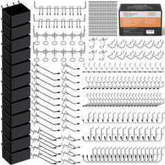 INCLY vista frontal del kit con ganchos y contenedores para organizar herramientas