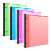INFUN carpeta frontal con bolsillo transparente para personalizar portada y facilitar identificación