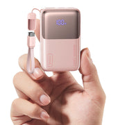 INIU ultra mini front view showing compact charger and fast charging benefit