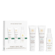 INNERSENSE frente del packaging del set de viaje, portátil y práctico