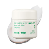 innisfree jar front view showing moisturizer benefits and clean design