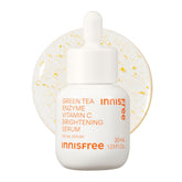 innisfree front bottle showing sleek label and easy-to-read benefits