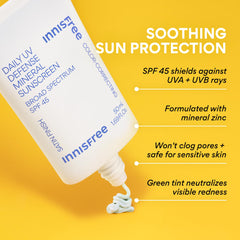 innisfree textura crema detalle que muestra hidratación ligera