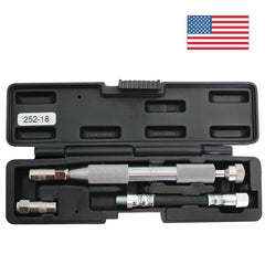 Innovative Products of America front packaging showing kit contents and professional labeling benefit: organized transport