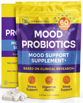 InnovixLabs paquete frontal mostrando 60 cápsulas y diseño claro, confianza en calidad
