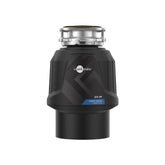 InSinkErator front view showing compact black disposer and easy access benefit