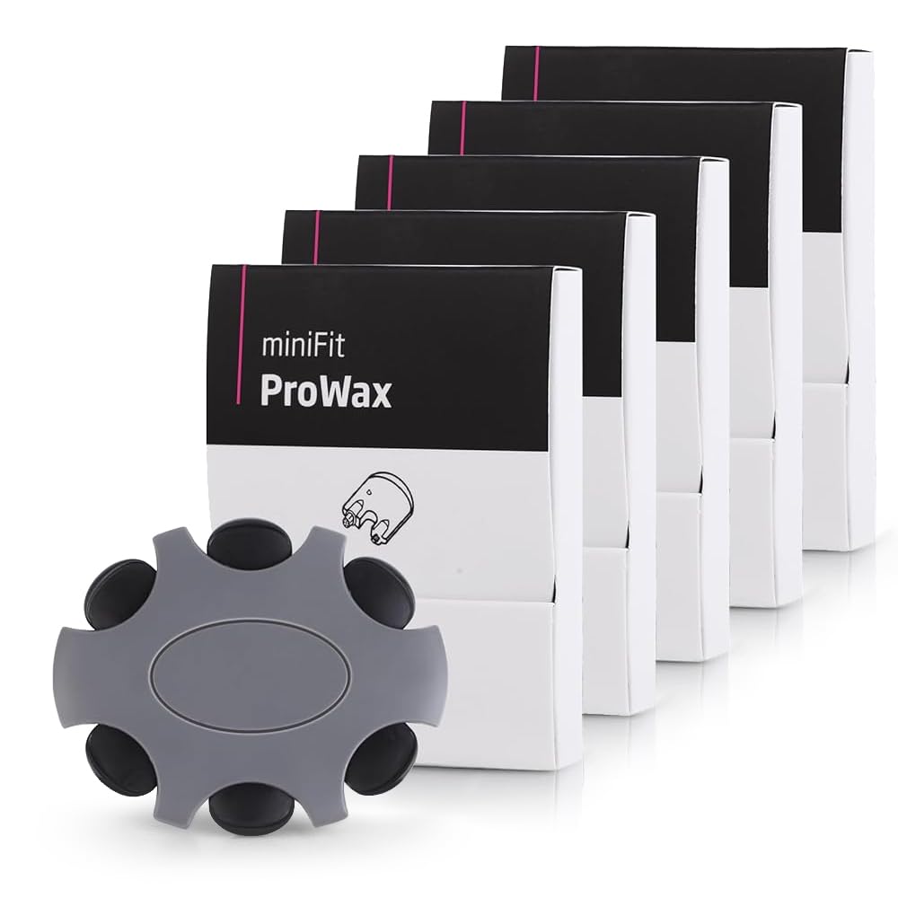 Inspack embalaje frontal mostrando 5 paquetes y 30 filtros, protección y contenido claro