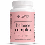 Instant Brands Balance Complex front bottle showing label and benefits for feminine balance