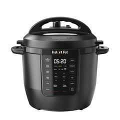 Instant Pot frente y panel mostrando controles claros y fácil uso