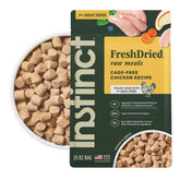 Instinct front packaging showing 25 oz bag and product name for clear identification