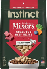 Instinct front packaging showing 14 oz bag and product branding benefit of clear labeling