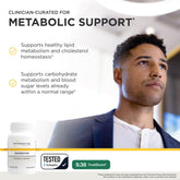 Integrative Therapeutics bottle open with capsules visible for easy dosing