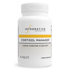Integrative Therapeutics envase frontal mostrando fórmula para equilibrio y relajación