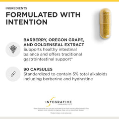 Integrative Therapeutics etiqueta con lista de ingredientes y beneficios visibles