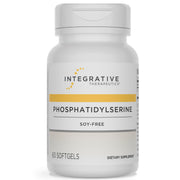 Integrative Therapeutics bottle front showing phosphatidylserine benefits and label