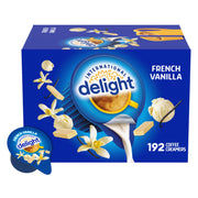 International Delight vista frontal del paquete, presentación y cantidad
