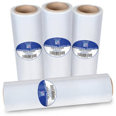International Plastics Co. front packaging showing four 18-inch rolls for organized moves