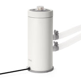 INTEX C100 front view showing compact pump design and easy placement benefit