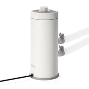 INTEX C100 front view showing compact pump design and easy placement benefit