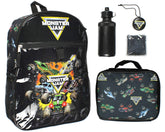 INTIMO mochila frente con gráficos Monster Jam, diseño llamativo