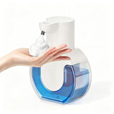 Ipefan frontal del dispensador muestra diseño elegante y uso higiénico