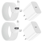ipremium cargador 20W frontal con diseño compacto y carga rápida