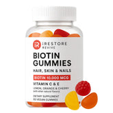 iRestore front packaging showing bottle and label, clear product identification and benefits