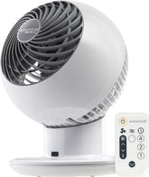 IRIS USA WOOZOO front view showing compact fan and strong airflow