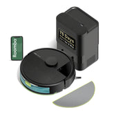 iRobot Roomba 105 front view on dock showing reliable charging and readiness