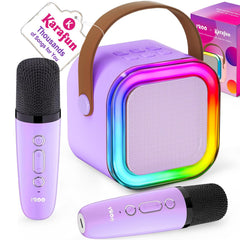 IROO vista frontal de la máquina karaoke con diseño amigable y fácil uso