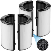 iSingo front packaging showing replacement filters and Dyson compatibility benefits