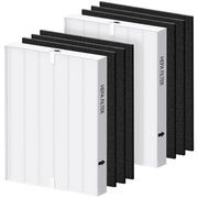 isinlive frontal del empaque mostrando pack 2 filtros y 6 prefiltros para compatibilidad