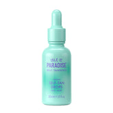Isle of Paradise front packaging showing medium tanning drops, precise application benefit