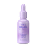 Isle of Paradise front packaging showing dark drops and benefits