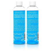 iSonic botella frontal 8 oz mostrando presentación profesional y fácil dosificación