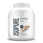 Isopure front tub showing label and clean protein branding benefit