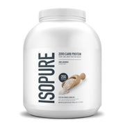 Isopure front tub showing label and clean protein branding benefit