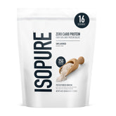 Isopure front packaging showing product and servings benefits
