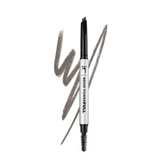 IT Cosmetics lápiz Brow PowerFULL vista frontal mostrando diseño y aplicador