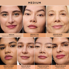IT Cosmetics swatch of 20.0 Medium (N) on arm showing neutral medium tone
