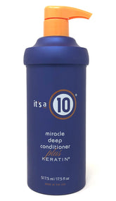 It's A 10 front bottle showing label and size, clearly communicates deep repair benefit
