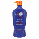 It's A 10 front label showing 33.8 oz bottle and product name benefits