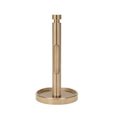 Ivilon front view warm gold steel holder showing elegant silhouette and durability