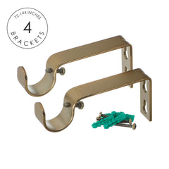 Ivilon rod texture and finish showing warm gold surface benefit: consistent durable coating