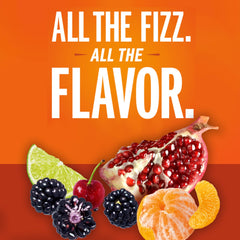 IZZE Sparkling Clementine lata en primer plano mostrando color cítrico y frescura