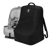 J.L. Childress front view of black travel bag showing full protection and easy ID