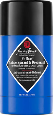Jack Black Pit Boss frontal del envase mostrando el diseño y protección duradera