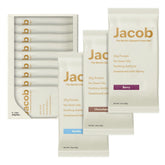 Jacob bar front packaging showing variety pack and 20g protein benefit