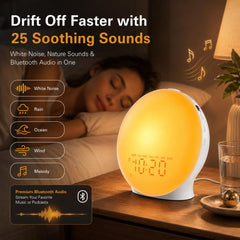 JALL sunrise simulation brightening display to ease wake-ups benefit