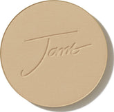 jane iredale PurePressed frontal mostrando tono Golden Glow y acabado natural